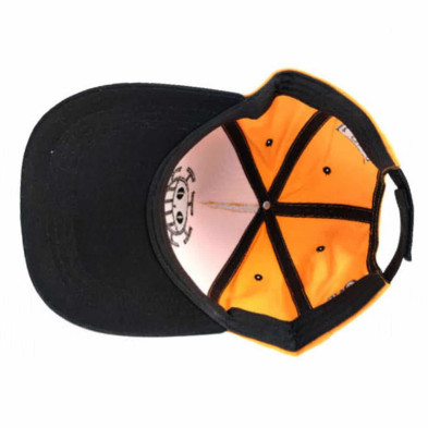 imagen 4 de gorra one piece beisbol logo naranja/negro adulto