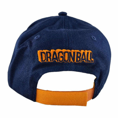 imagen 2 de gorra db beisbol goku pequeño marino/naranja adult