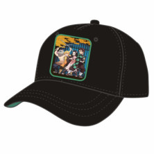 Imagen gorra demon slayer beisbol negro adulto