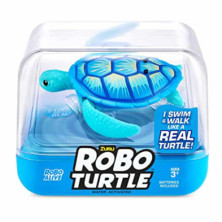 Imagen tortuga robótica robofish azul