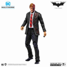 imagen 1 de figura mcfarlane dos caras caballero oscuro batman