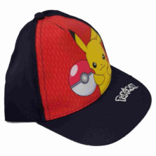 imagen 1 de gorra pokemon pikachu color negro talla 52