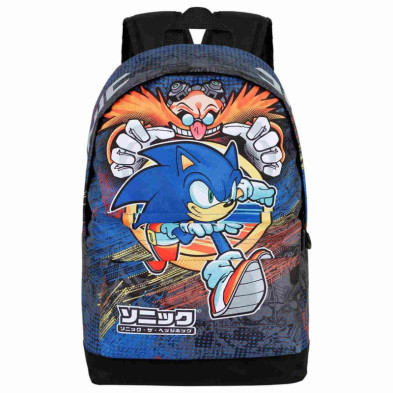 imagen 1 de mochila escolar urbana sonic the hedgehog