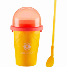 Imagen vaso granizado amarillo y naranja chillfactor reut