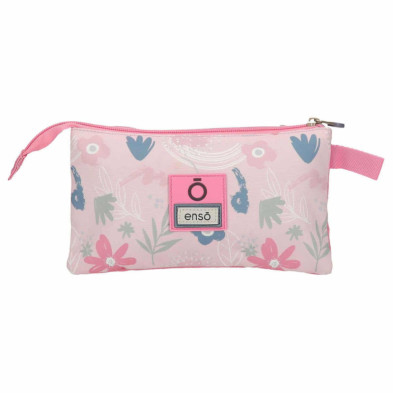 Mochila Enso Love Ice Cream Para Niños - Poliéster Multicolor, 25x32x12 Cm, Con Sistema Magic Fix