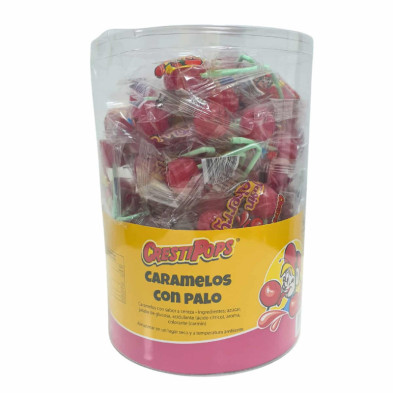 imagen 2 de cerezas de caramelo 13grs estuche de 60 unidades