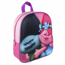 Imagen mochila pequeña 3d trolls