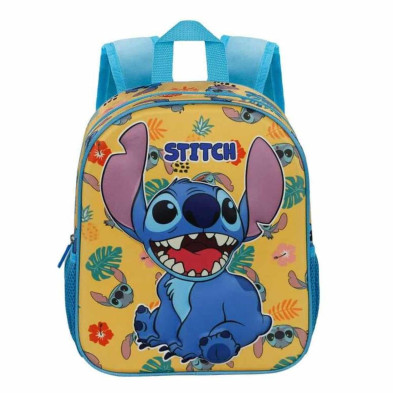 Imagen 1 mochila escolar 3d lilo & stitch grumpy 31cm
