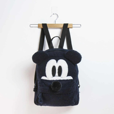 MOCHILA CASUAL MICKEY MOUSE 34CM colgada de percha