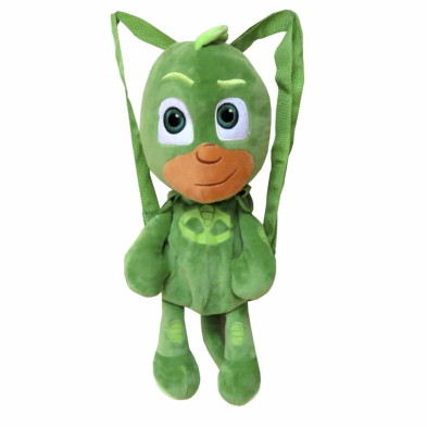 MOCHILA PELUCHE 3D GEKKO HEROES EN PIJAMA real