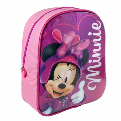 Ilustración de mochila rosa equipaje escolar bolsa de viaje
