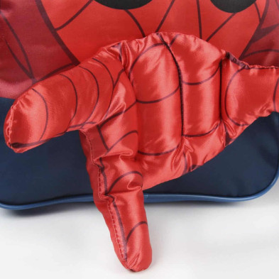 MOCHILA INFANTIL SPIDERMAN 31CM mano