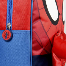 MOCHILA INFANTIL SPIDERMAN 31CM detalle