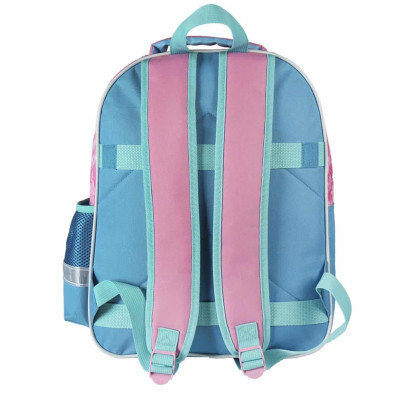 MOCHILA ESCOLAR FROZEN 3D ELSA trasera