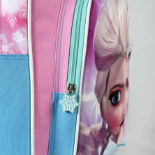 MOCHILA ESCOLAR FROZEN 3D ELSA lateral
