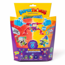 Imagen superthings mutant battle pack - 4 superthings & 2