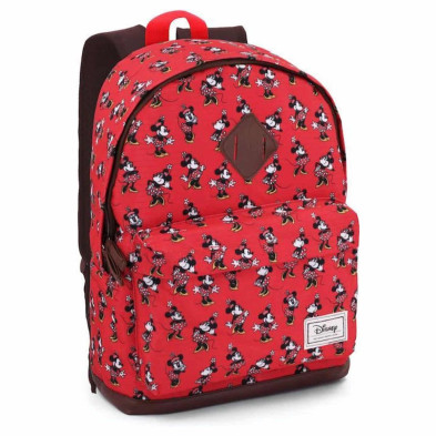 MOCHILA CLASSIC MINNIE MOUSE 43CM lateral