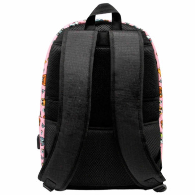 MOCHILA FEISTY PETS HS SIR GROWLS trasera