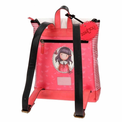 MOCHILA PORTAORDENADOR GORJUSS 38CM TIME TO FLY trasera