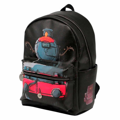 MOCHILA HARRY POTTER HOGWARTS EXPRESS lateral