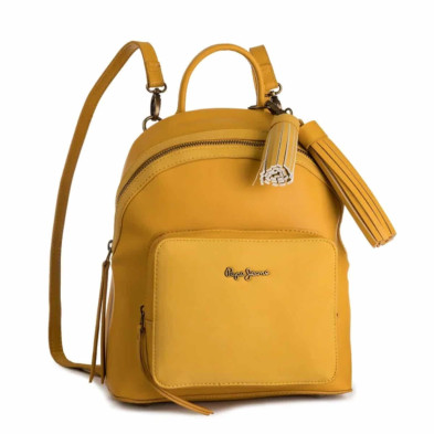 MOCHILA PEPE JEANS LONDON BITMAT OCRE real