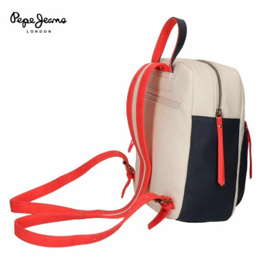 MOCHILA PEPE JEANS LONDON 28CM CINTIA trasera