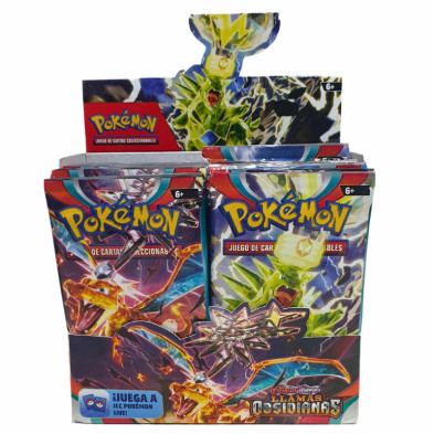 imagen 1 de juego cartas coleccionable pokémon llamas obsidian