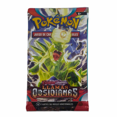 imagen 2 de juego cartas coleccionable pokémon llamas obsidian