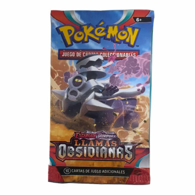 imagen 4 de juego cartas coleccionable pokémon llamas obsidian