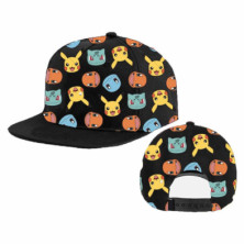 imagen 1 de gorra adulto pokémon - pikachu - charmander