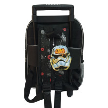 MOCHILA CARRO FIJO STAR WARS 28CM trasera