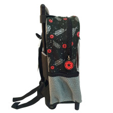 MOCHILA CARRO FIJO STAR WARS 28CM lateral bolsillo