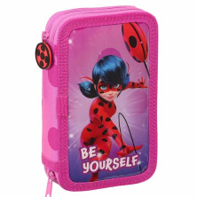 PLUMIER DOBLE PEQUEÑO LADYBUG SAFTA