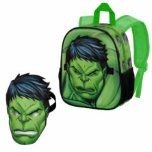 imagen 2 de mochila hulk mascara
