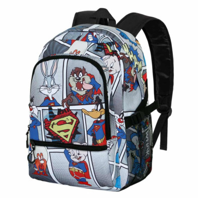 imagen 1 de mochila looney tunes fight fan 44x31x18cm