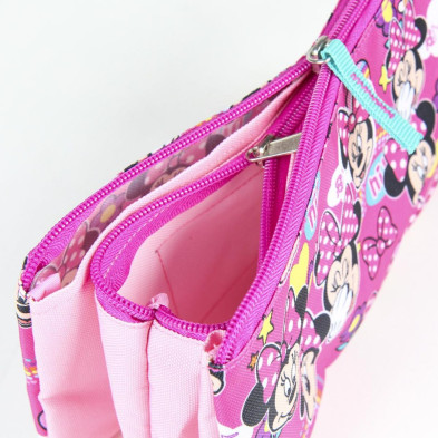 ESTUCHE PORTATODO MINNIE MOUSE TRIPLE INTERIOR