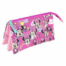 ESTUCHE PORTATODO MINNIE MOUSE TRIPLE