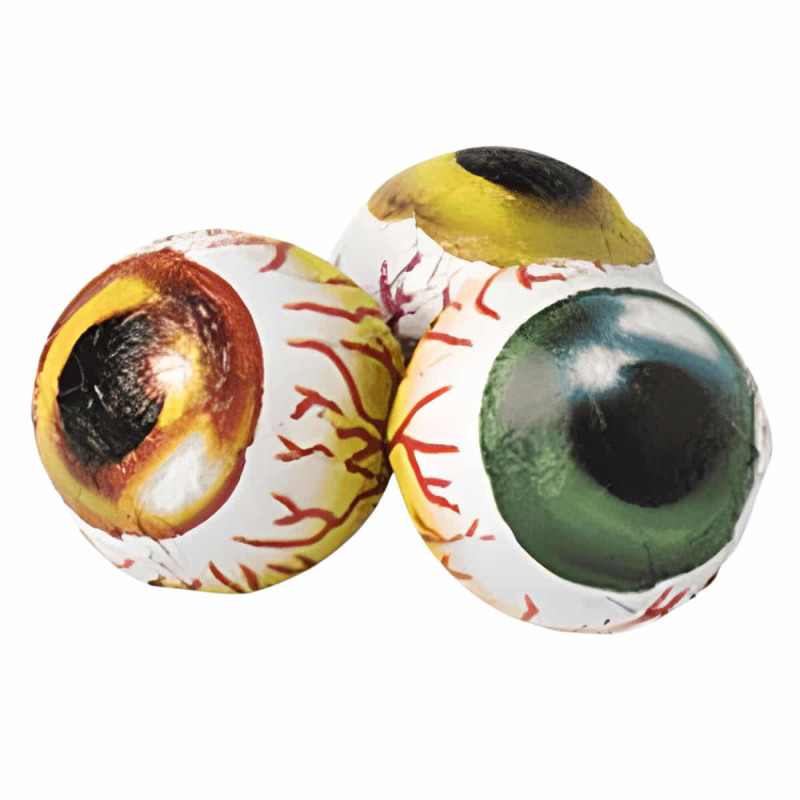 Imagen ojos de chocolate halloween estuche 40 unidades Imagen ojos de chocolate halloween estuche 40 unidades