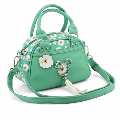 BOLSO MICKEY MOUSE BOWLING FASHION AQUA lateral
