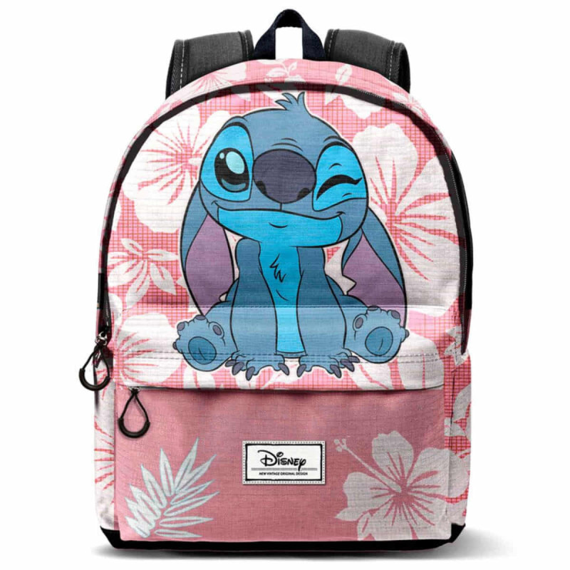 Imagen mochila lilo y stitch rosa maui