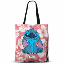 Imagen bolso lilo y stitch rosa maui