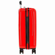 imagen 3 de maleta de cabina patrulla canina rígida 55cm rojo