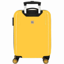 imagen 2 de maleta de cabina rígida mickey 3d 55 cm ocre
