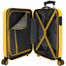 imagen 4 de maleta de cabina rígida mickey 3d 55 cm ocre