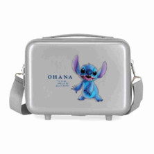 Imagen neceser abs stitch adaptable gris ohana