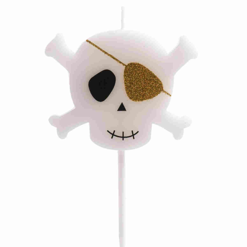 Imagen vela para cumpleaños de pirata 7.5cm Imagen vela para cumpleaños de pirata 7.5cm