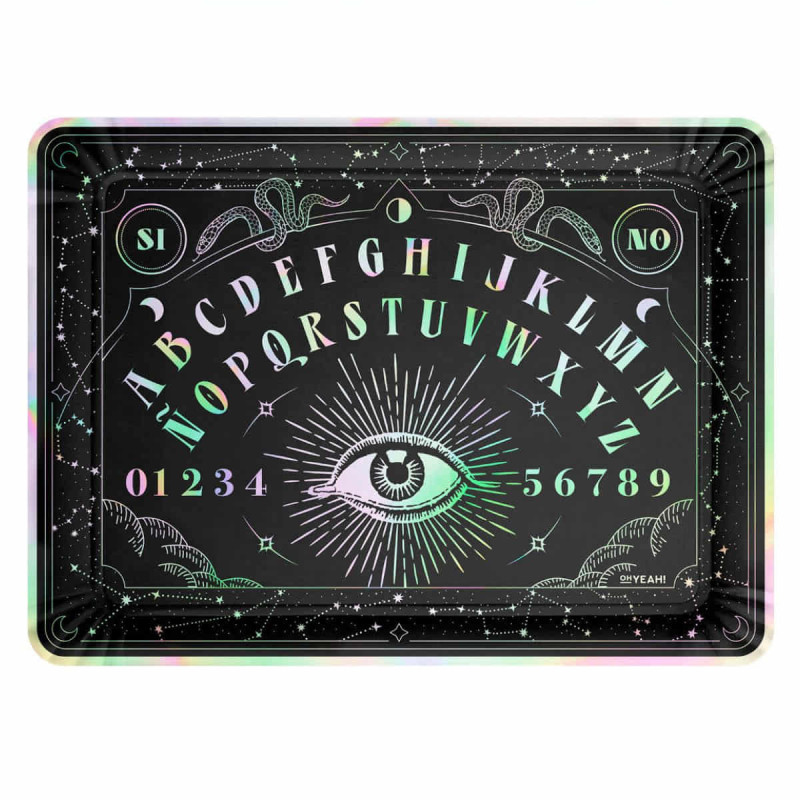 Bandeja rectangular tablero ouija 25x34cm 