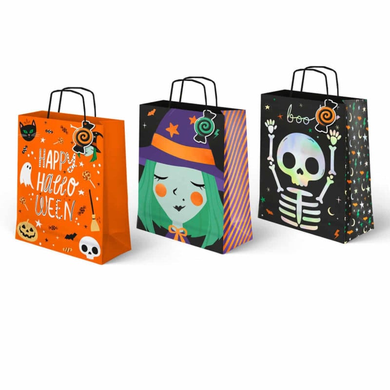Imagen bolsa trucotrato surtido 18x10x24cm papel 1 ud Imagen bolsa trucotrato surtido 18x10x24cm papel 1 ud