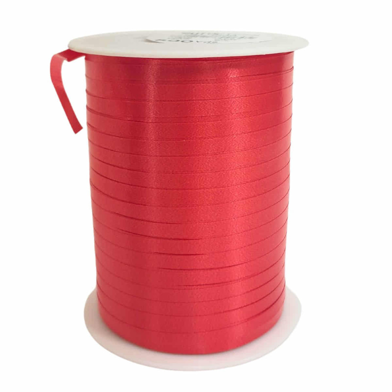 Imagen bobina lazo liso 5mm rojo 450 metros