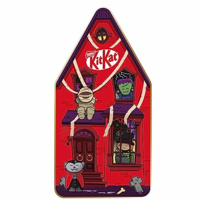 Imagen lata casa del terror kit kat 99grs
